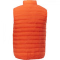 Orange - Back - Elevate Mens Pallas Insulated Bodywarmer
