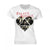 Front - Palaye Royale Womens/Ladies Heart T-Shirt