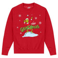 Front - The Grinch Unisex Adult Merry Grinchmas Sweatshirt