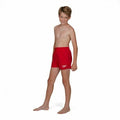 Red - Side - Speedo Boys Essential Swim Shorts