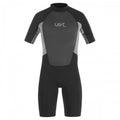 Front - Urban Beach Mens Blacktip Monochrome Short-Sleeved Wetsuit