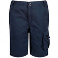 Front - Regatta Kids Shorewalk Multi Pocket Shorts
