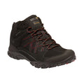 Front - Regatta Mens Edgepoint Mid Waterproof Hiking Shoes