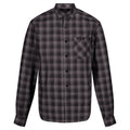 Front - Regatta Great Outdoors Mens Lazare Long Sleeve Checked Shirt