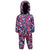 Front - Dare 2B Childrens/Kids Bambino II Floral Snowsuit