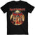 Front - Iron Maiden Unisex Adult Powerslave Lightning Circle T-Shirt