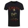 Front - Eminem Unisex Adult Bloody Horror T-Shirt