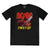Front - AC/DC Unisex Adult Live Neon T-Shirt