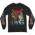 Front - Slayer Unisex Adult Airbrushed Long-Sleeved T-Shirt