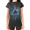 Front - Pink Floyd Womens/Ladies Dark Side Of The Moon Splattered T-Shirt
