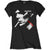 Front - David Bowie Womens/Ladies Smoke T-Shirt