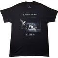 Front - Joy Division Unisex Adult Classic Closer T-Shirt