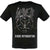 Front - Slayer Unisex Adult Intervention 2014 Dates Back Print T-Shirt