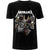 Front - Metallica Unisex Adult Skull Moth T-Shirt