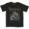 Front - Trivium Unisex Adult Skelly Flower Cotton T-Shirt