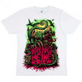 Front - Bring Me The Horizon Unisex Adult Dinosaur Cotton T-Shirt