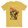 Front - Judas Priest Unisex Adult Stained Class Vintage Head T-Shirt