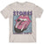 Front - The Rolling Stones Unisex Adult American Tour Map T-Shirt