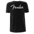 Front - Fender Unisex Adult Classic Logo T-Shirt