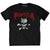 Front - Pantera Unisex Adult Horned Skull Stencil Cotton Back Print T-Shirt