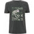 Front - Pixies Unisex Adult Monkey Grid Cotton T-Shirt