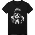 Front - Kurt Cobain Unisex Adult Photograph Cotton T-Shirt