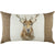 Front - Evans Lichfield Hessian Stag Cushion Cover