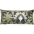Front - Paoletti Malaysian Palm Foil Printed Cushion Cover