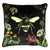 Front - Evans Lichfield Midnight Garden Bee Cushion Cover