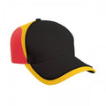 Royal Blue-Yellow - Front - Result Headwear National Baseball Cap