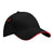 Front - Beechfield Unisex Ultimate 5 Panel Contrast Baseball Cap With Sandwich Peak / Headwear