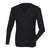 Front - Henbury Mens Cashmere Touch Acrylic V-Neck Jumper / Knitwear