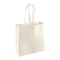 Front - Westford Mill Fairtrade Cotton Classic Tote Shopping Bag