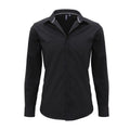Front - Premier Mens Long Sleeve Fitted Friday Shirt