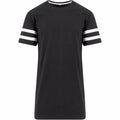 Front - Build Your Brand Unisex Stripe Jersey Short Sleeve T-Shirt