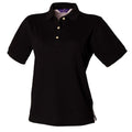 Front - Henbury Womens/Ladies Classic Polo Shirt