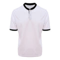 Front - AWDis Just Cool Mens Stand Collar Sports Polo