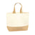 Front - Westford Mill Jute Base Canvas Tote XL