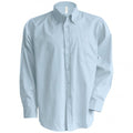 Front - Kariban Mens Long Sleeve Easy Care Oxford Shirt