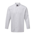 Front - Premier Unisex Adults Chefs Essential Long Sleeve Jacket