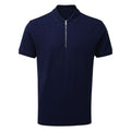 Front - Asquith & Fox Mens Zip Polo Shirt