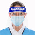 Front - Result Unisex Adult Safety Face Shield (Pack Of 10)