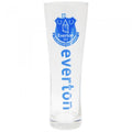 Front - Everton FC Official Wordmark Football Crest Peroni Pint Glass