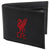 Front - Liverpool FC Mens Official Leather Wallet With Embroidered Football Crest