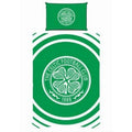 Green-White - Back - Celtic FC Pulse Reversible Duvet Set