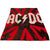 Front - AC/DC Premium Coral Fleece Blanket
