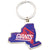 Front - New York Giants State Shaped Keyring