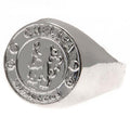 Front - Chelsea FC Silver Plated Crest Ring