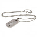 Front - Arsenal FC Cut Out Dog Tag And Chain