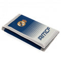 Front - Real Madrid CF Touch Fastening Fade Design Nylon Wallet